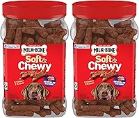 Vista 16 de Milk-Bone Golosinas suaves y masticables Mini para perros, pollo, 18 onzas Hechas con pechuga de pollo real