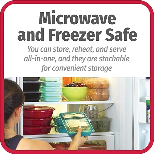 Miniatura 5 de GoodCook Juego de recipientes de 60 piezas, hechos sin BPA