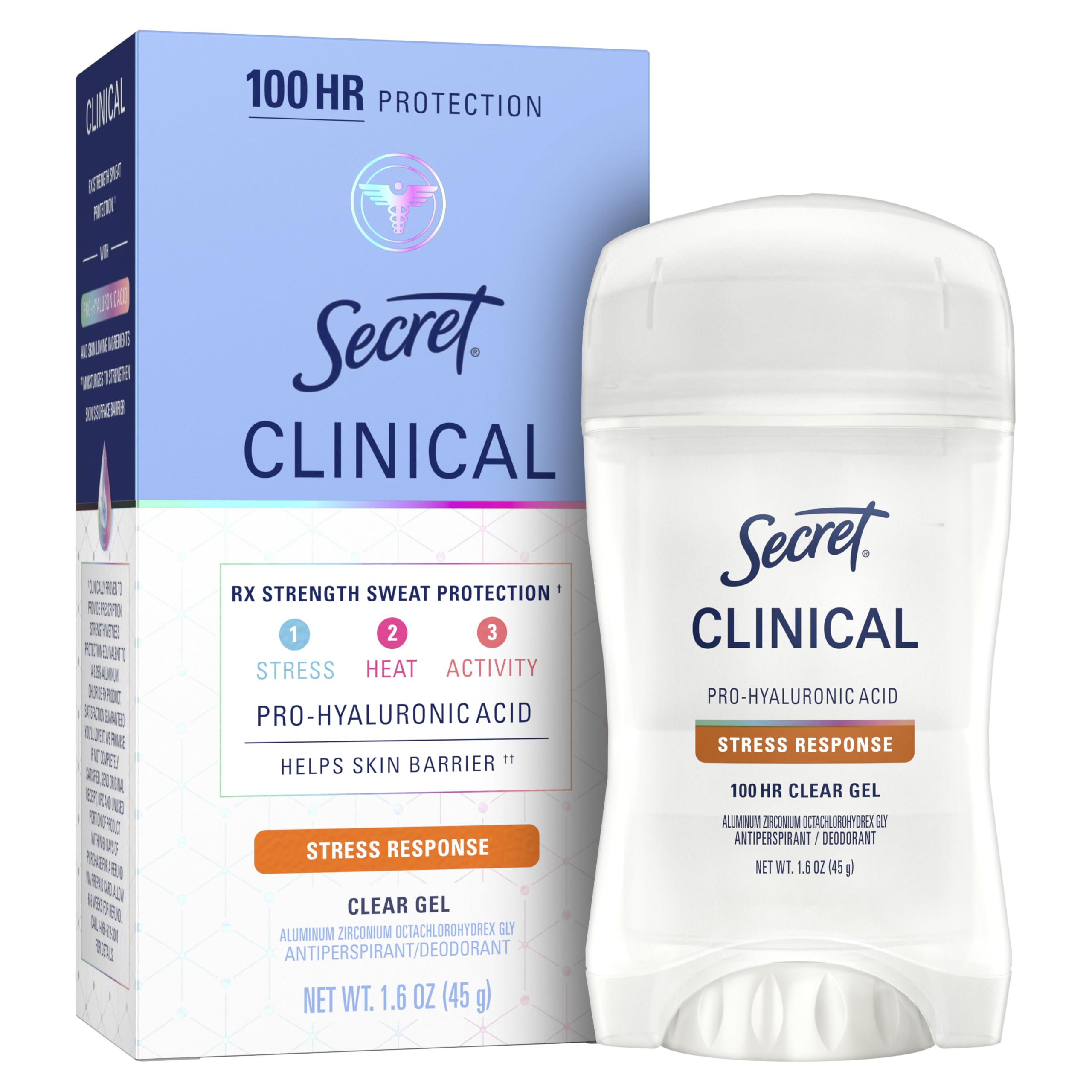 Secret Clinical Strength Antiperspirant - 3x Sweat Protection -22