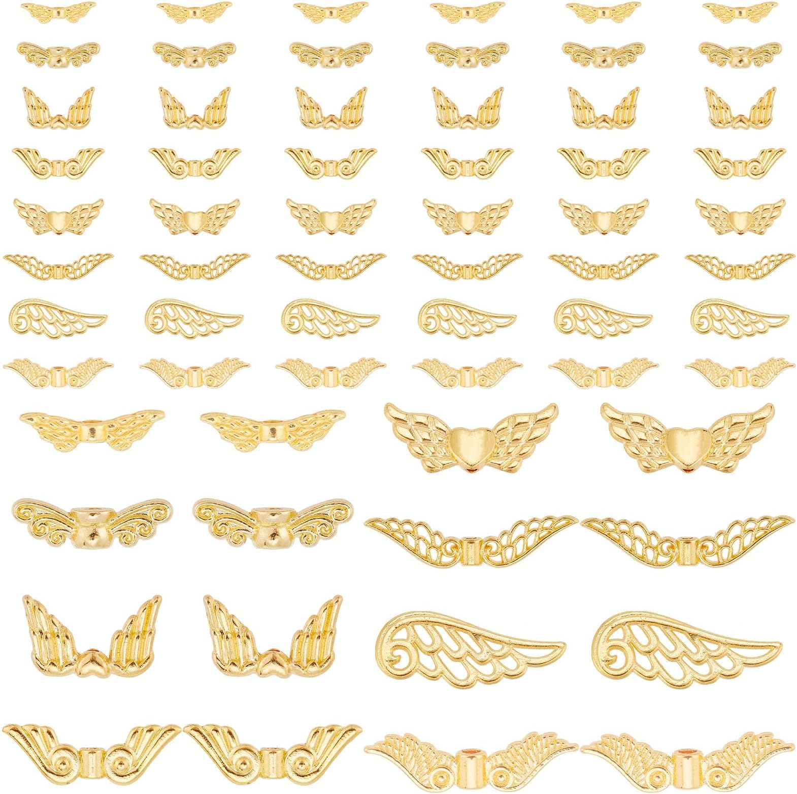 PH PandaHall 240 pezzi 12 Constellation Perline 10mm Perline zodiacali