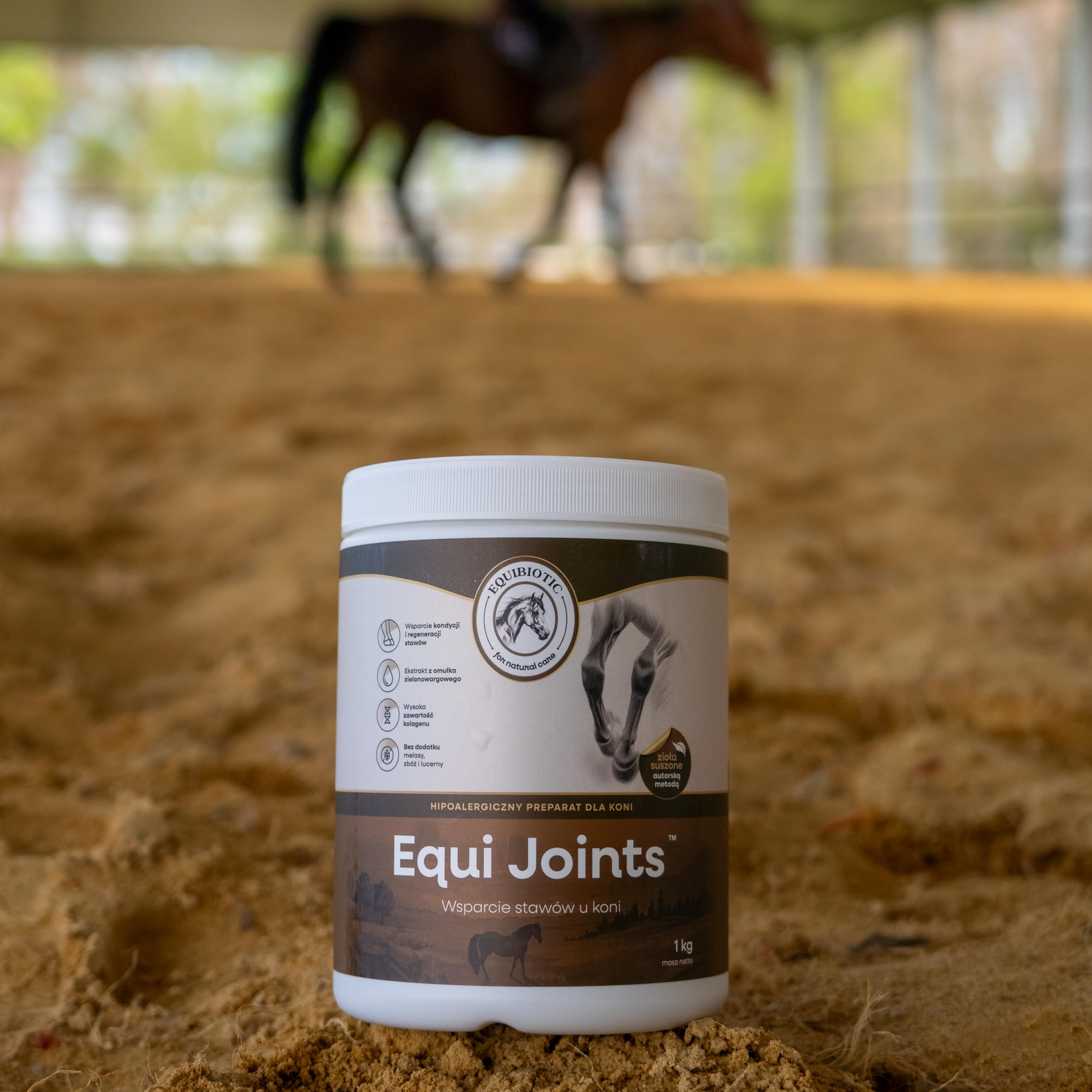 Equi Joints - Gelenkfutter Pferd mit MSM, Kollagen Typ II, Grünlippmuschel & Chondroitin - Unterstützung von Gelenken, Knorpel und Beweglichkeit - 1 kg