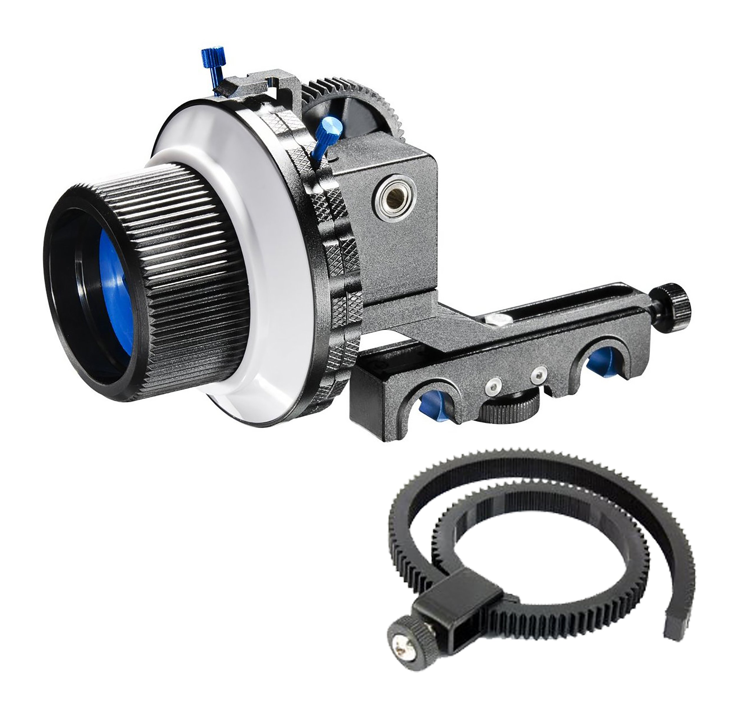Morros Follow Focus Finder F4 for 15mm Rod Support DSLR and video cameras (F4 With Two Hard Stops)