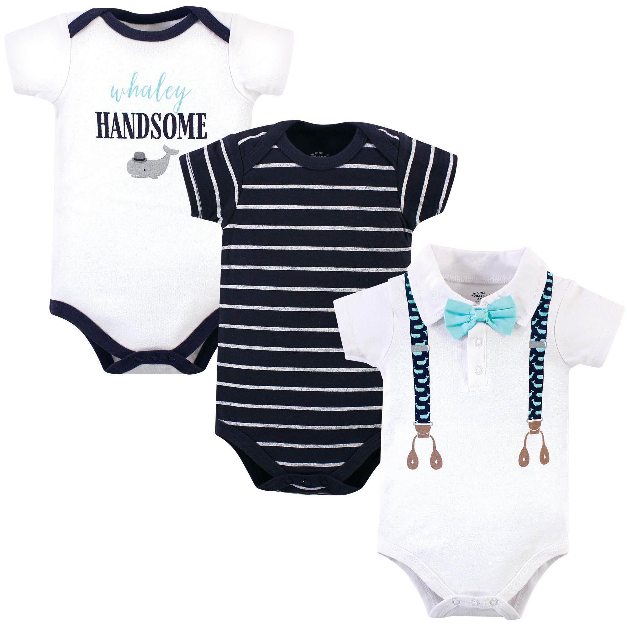 Little Treasure Unisex Baby Cotton Bodysuits
