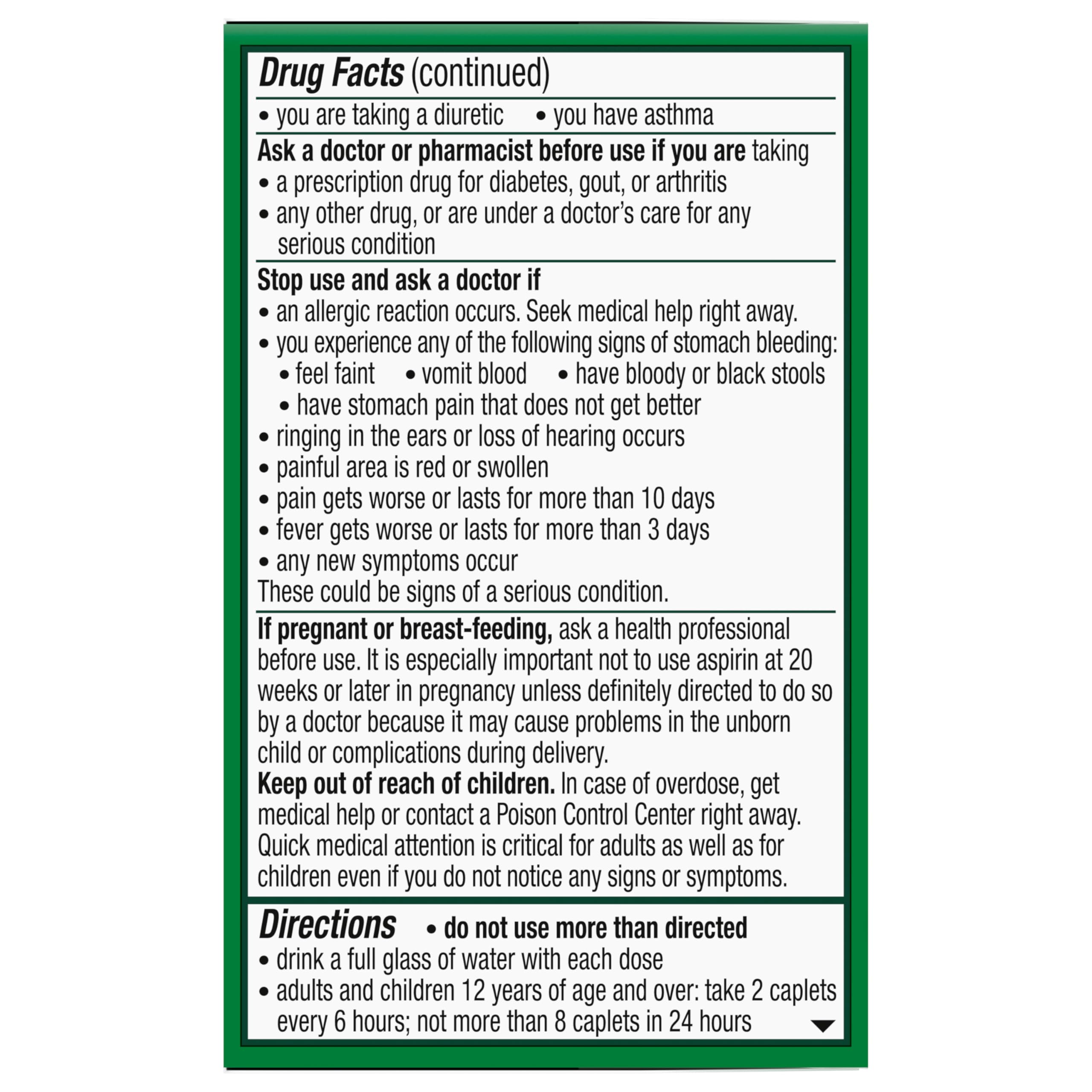 Excedrin Extra Strength Caplets for Headache Pain Relief, 24 Count — Amazon image 14