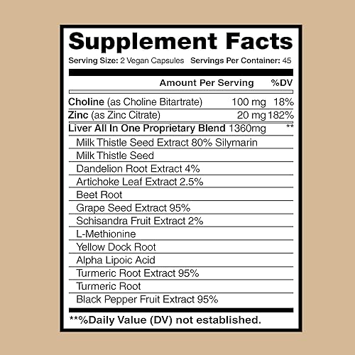 Miniatura 2 de Limpieza y desintoxicación hepática, suplemento hepático, soporte hepático, desintoxicación hepática, limpieza hepática, salud hepática, silimarina