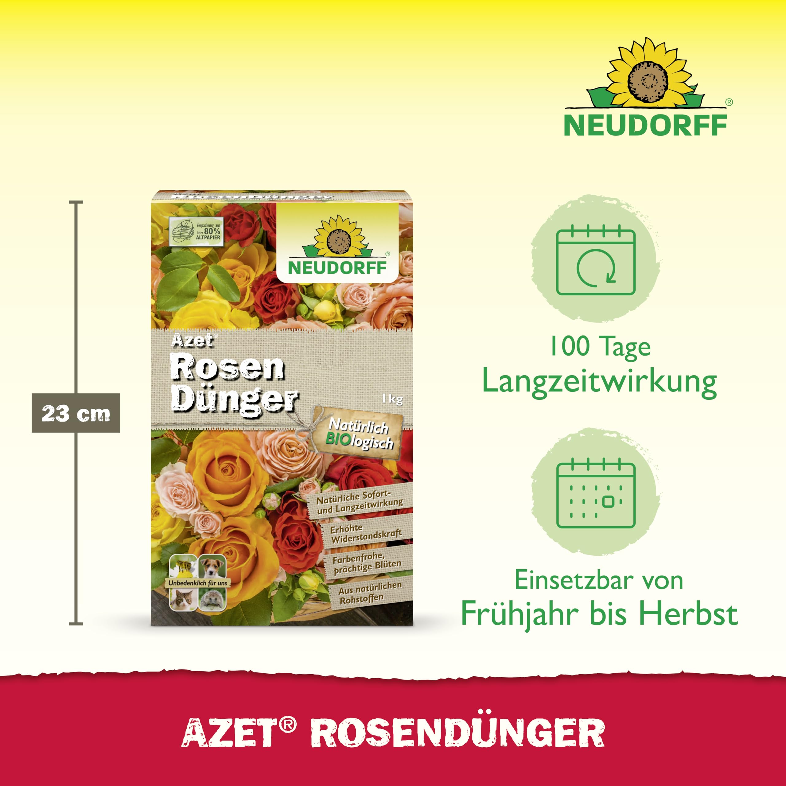 Neudorff Azet Engrais pour Rosier 1 kg