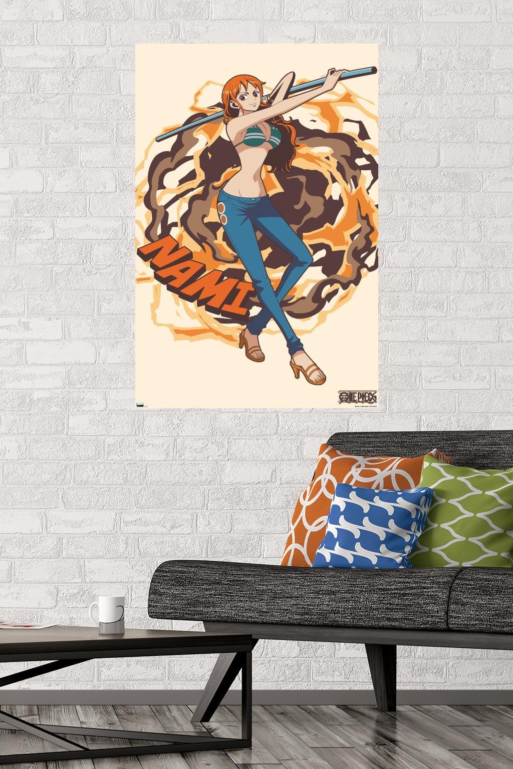 Amazon.com: One Piece: Fishman Island - Nami Staff Wall Poster