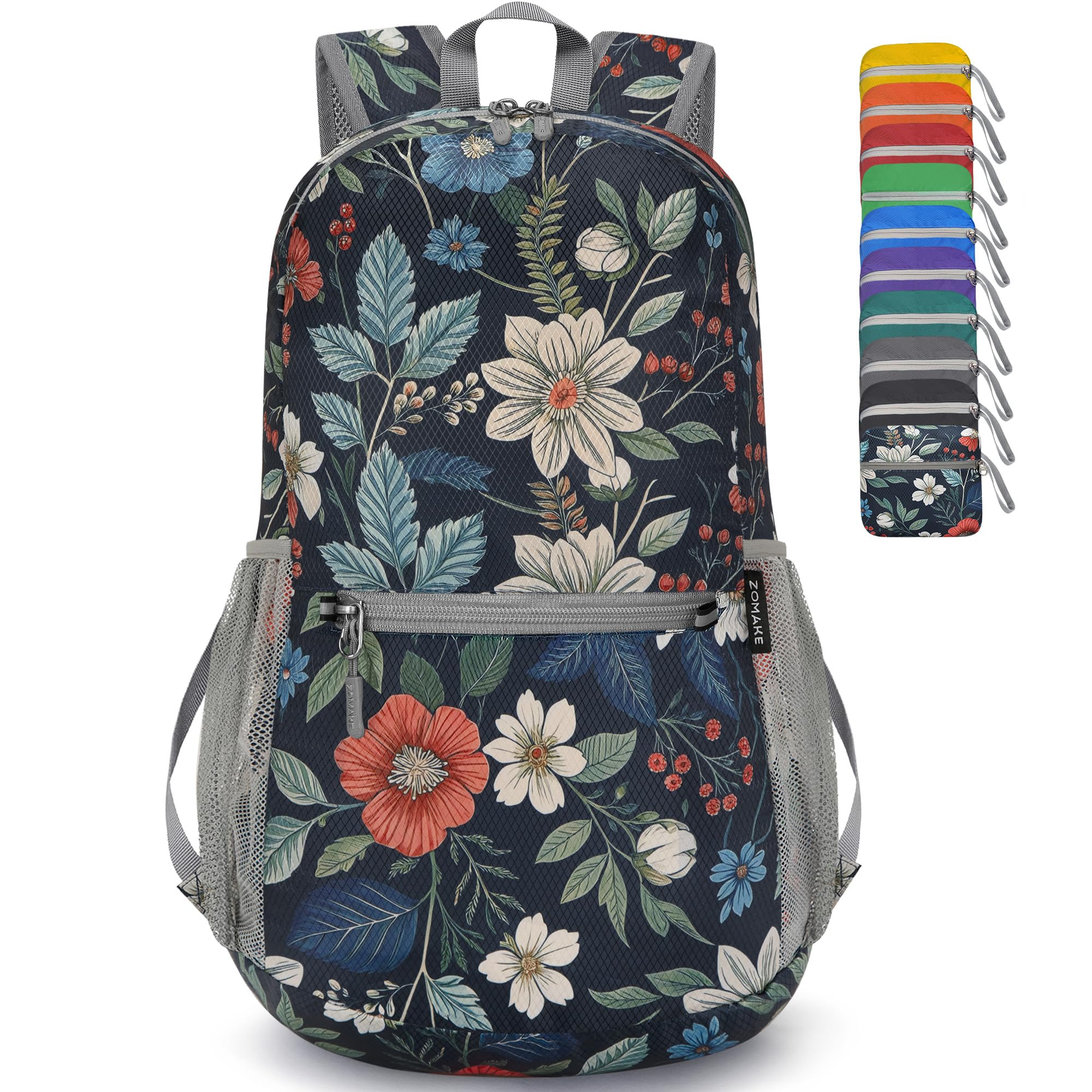 ZOMAKE Lightweight Packable Backpack, Foldable Small Travel Day Pack