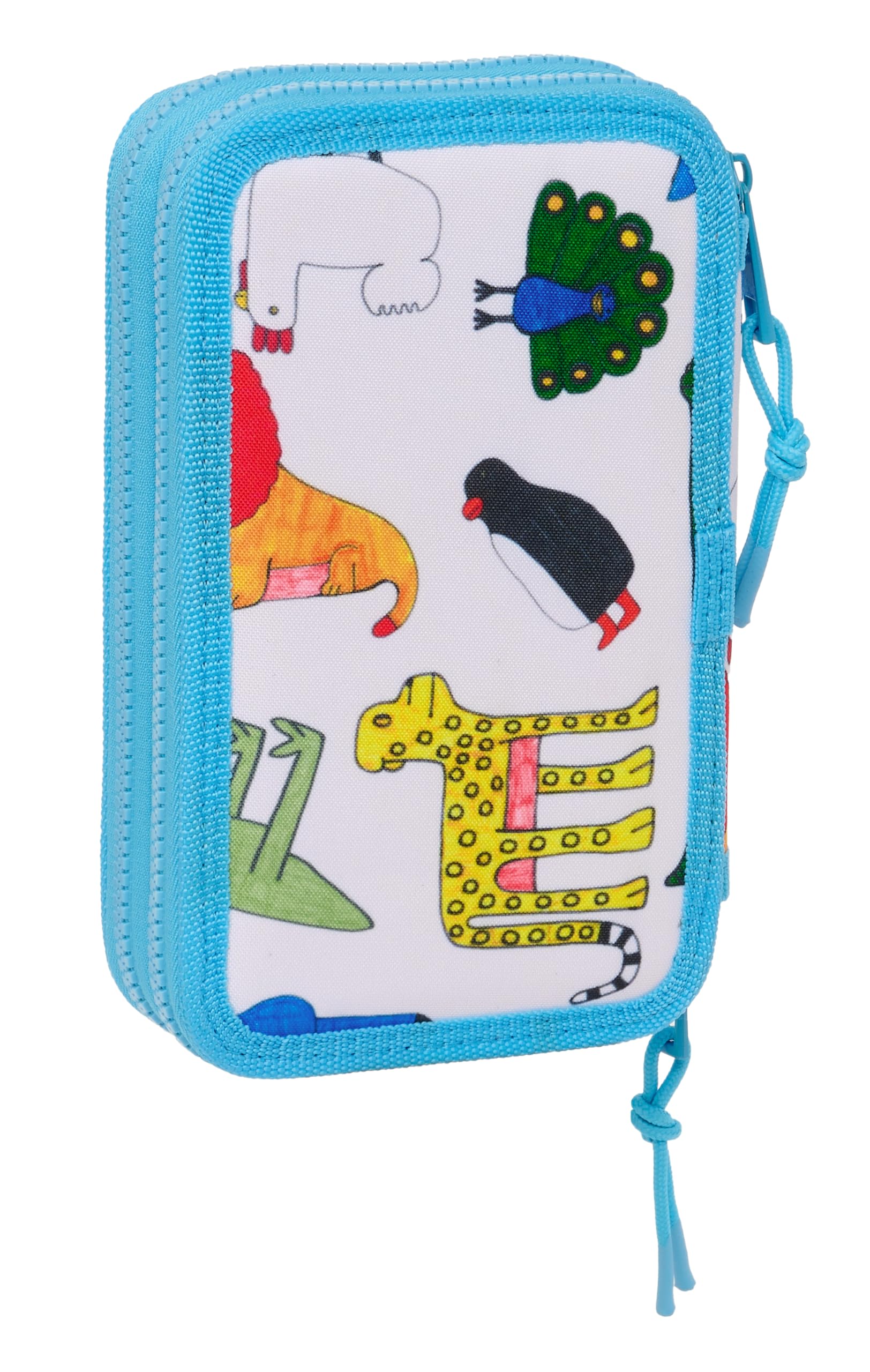 Safta ALGO DE JAIME, Children's School Pencil Case, Pencil Case with Colours, with 28 Tools Included - Image 2