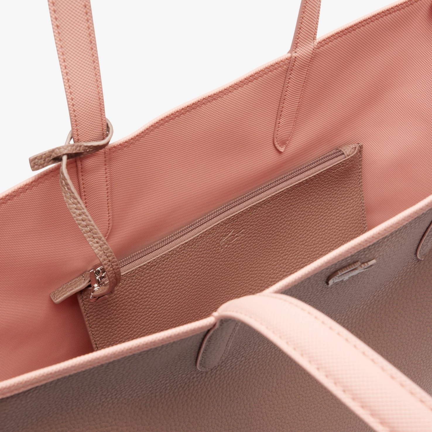 Lacoste Sac à provisions pour femme, bois de cerf rose clair