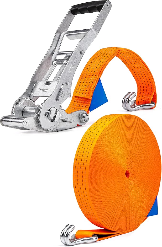 Lashing Strap 25 m 5000 kg Lashing Straps with Ratchet ERGO Long Lever