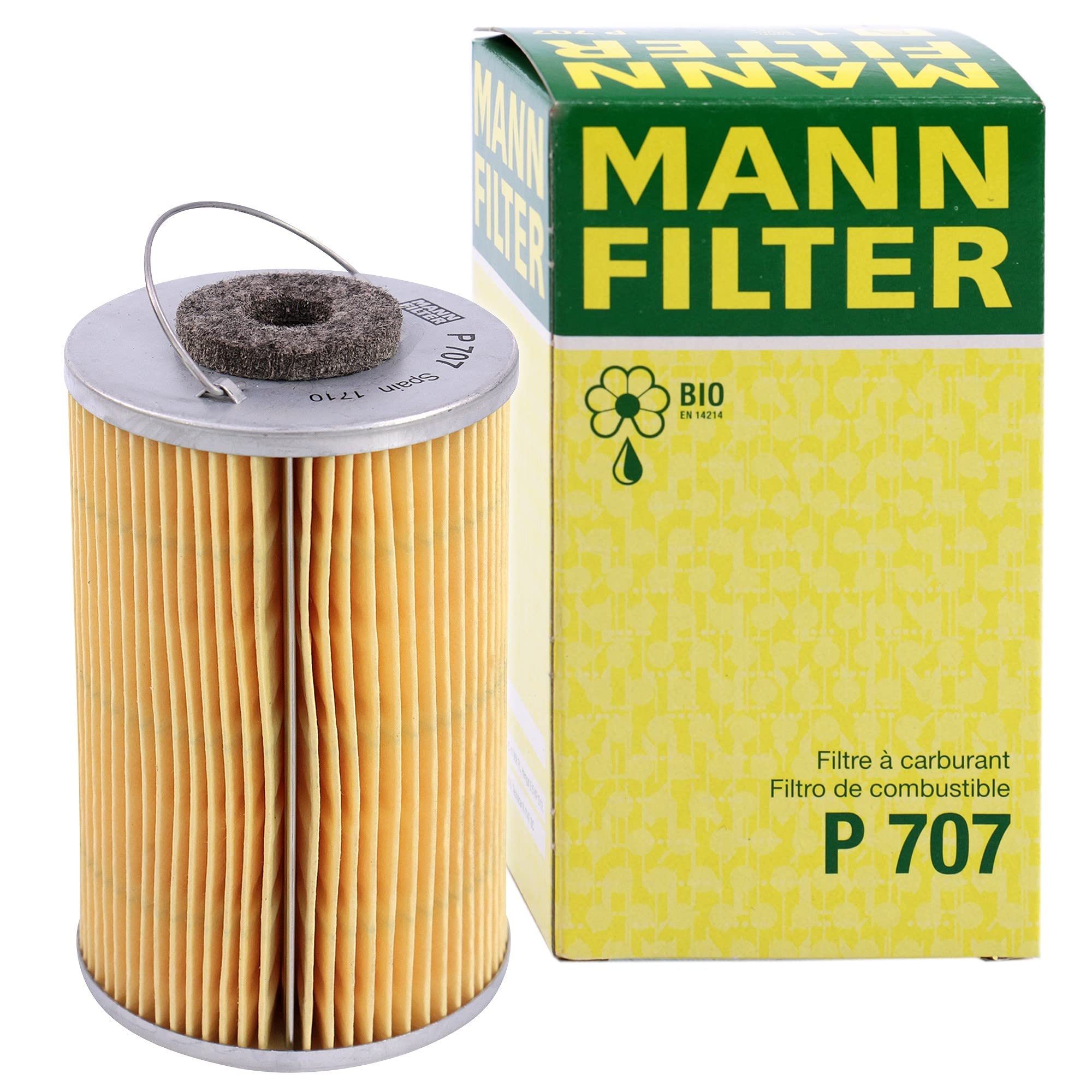 MANN-FILTER P 707 Fuel Filter - for Trucks + Buses