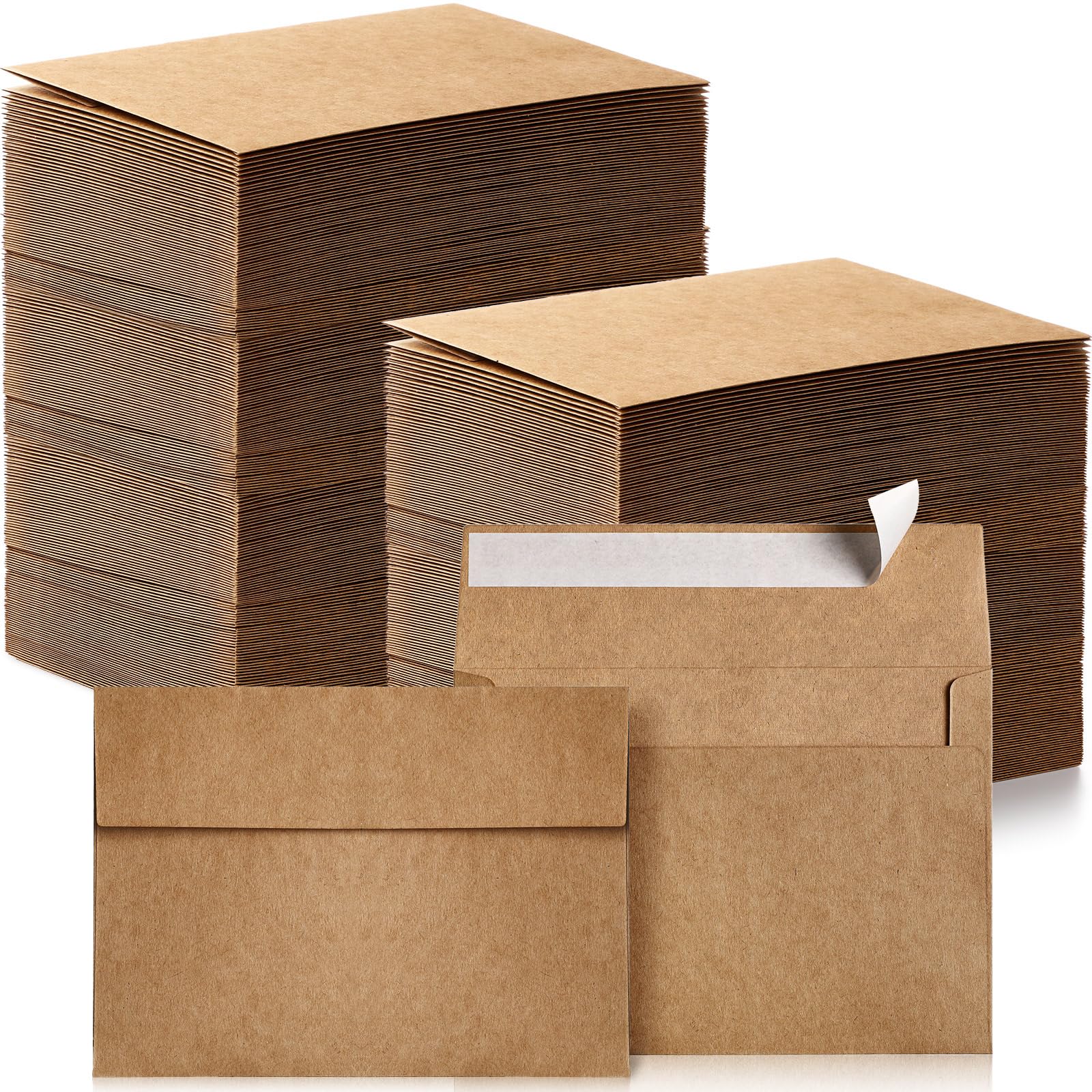 Fainne Kraft Envelopes for Invitation, A4, 4.25 × 6.25 in, 600 Pack