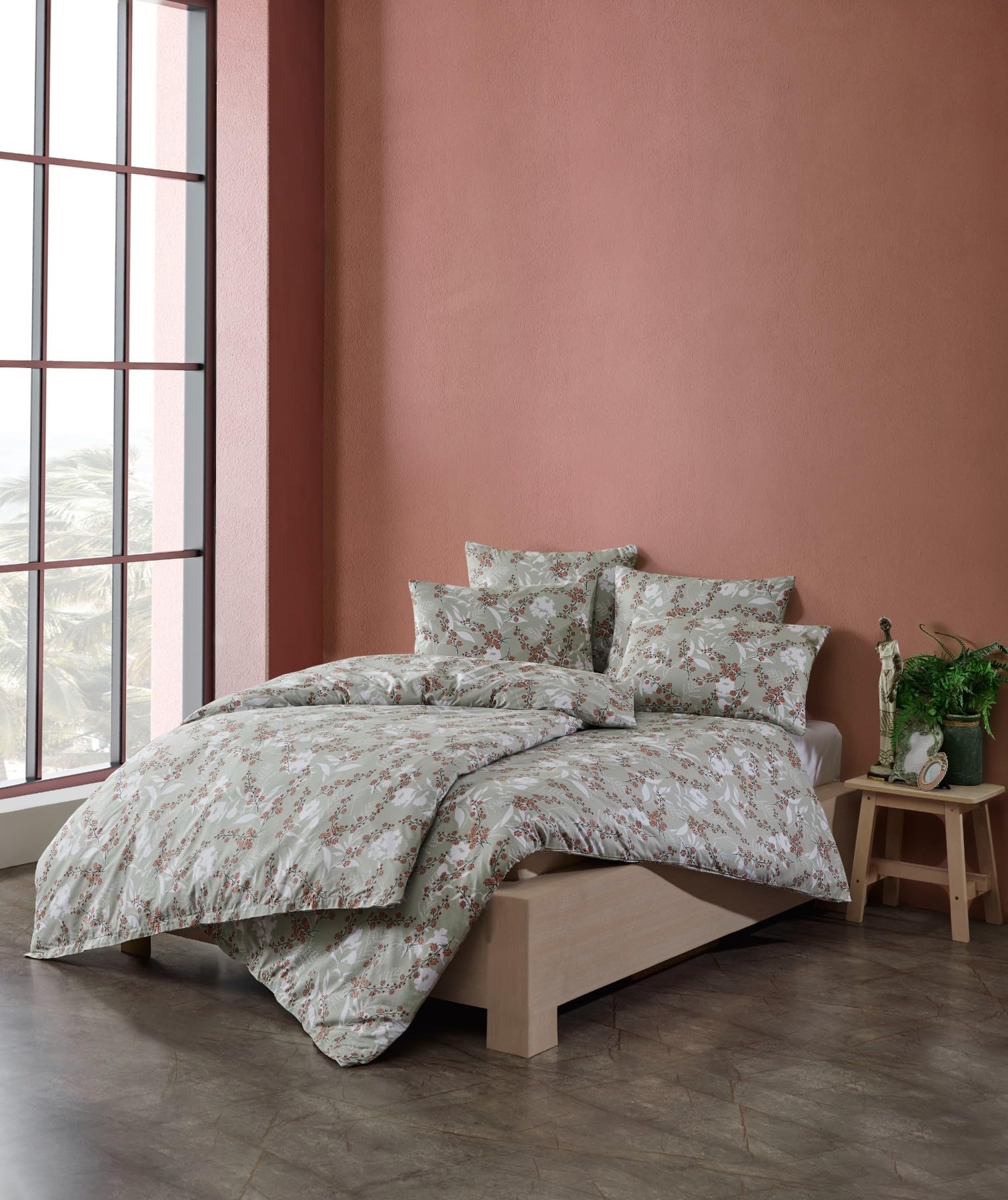 Parure housse de couette coton renforcé 144TC Story Home de qualité supérieure