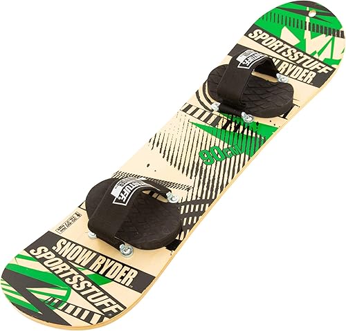 Miniatura 7 de SportsStuff Snow Ryder Hardwood Snowboard with Velcro Bindings Multiple
