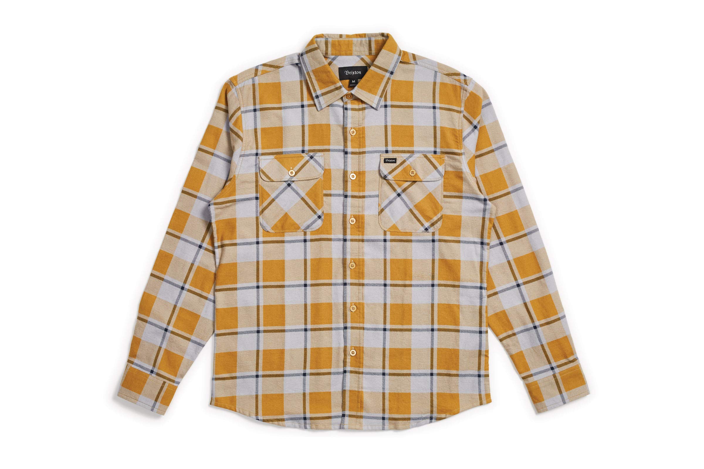 Men's Bowery Standard Fit Lightweight Long Sleeve Flannel Shirt