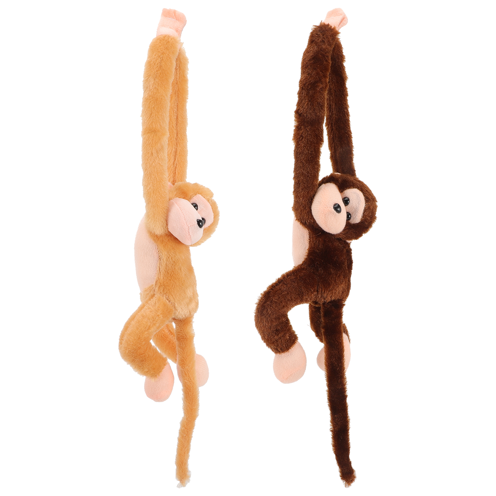 Singe En Peluche Suspendu LICHENGTAI - 45-100cm - Bras Longs - Décoration Chambre Enfant - 5 Coloris Disponibles