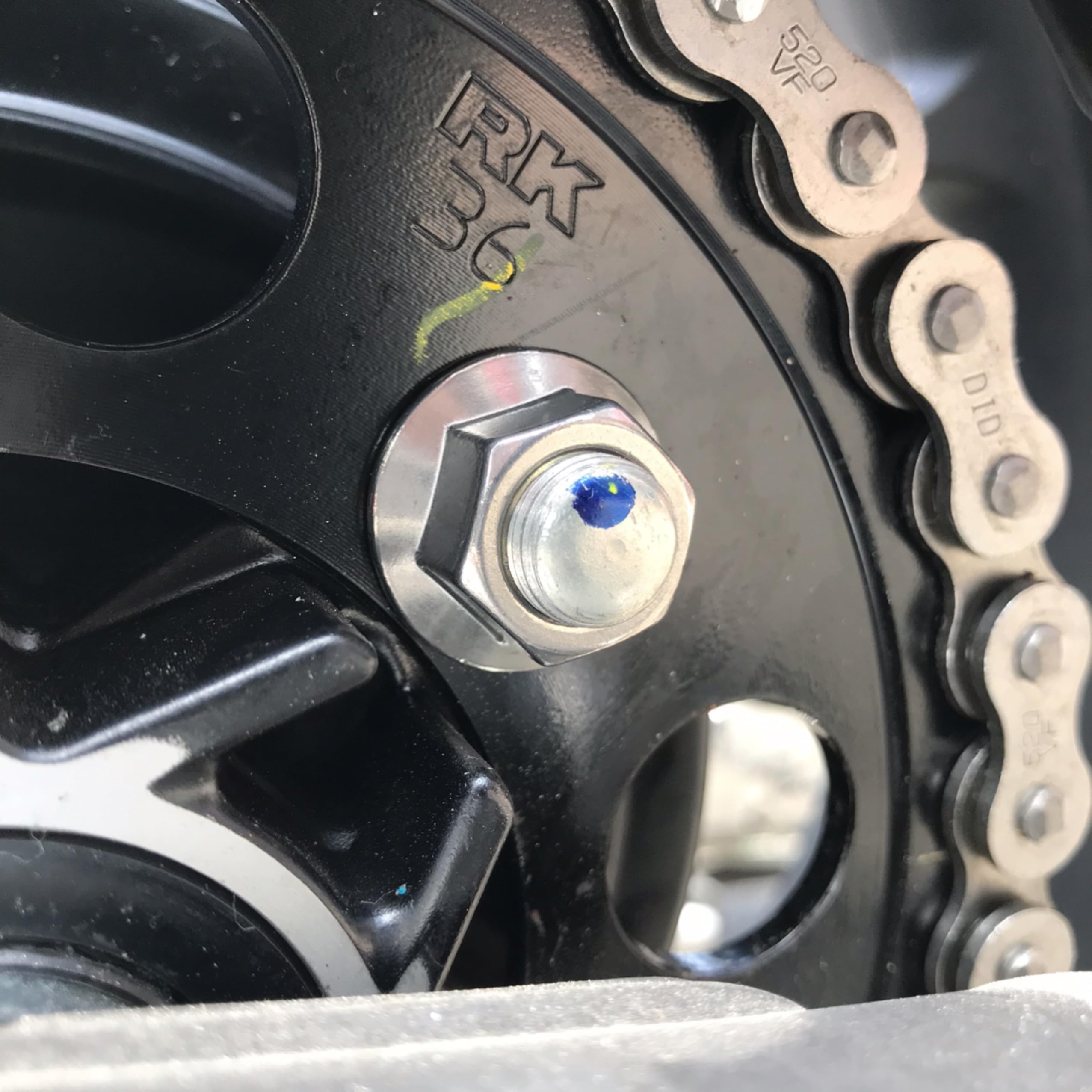Amazon.co.jp: ステンレス製 スプロケットナット CB750F RC04 合計5個 
