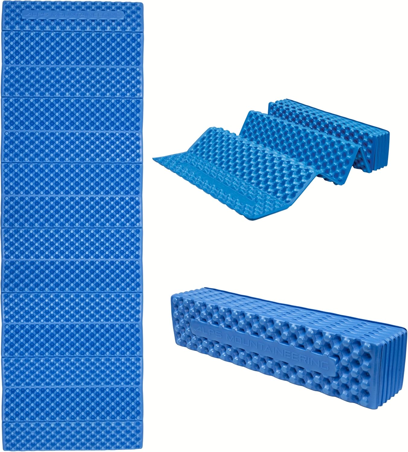 ALPS Mountaineering Foldable Foam Mat – Lightweight Portable Sleeping Pad with Tri-Fold Design, Cushioned Comfort & Compact Pack Size for Camping, Hiking, Backpacking & Outdoor Adventures