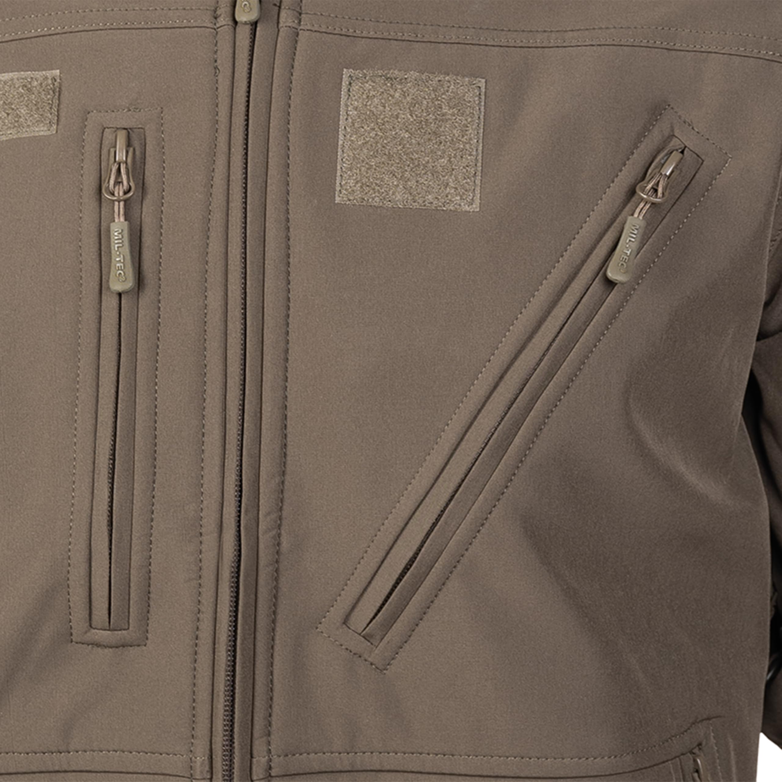 Mil-Tec Veste Softshell Scu 14 Coyote Foncé Veste Homme