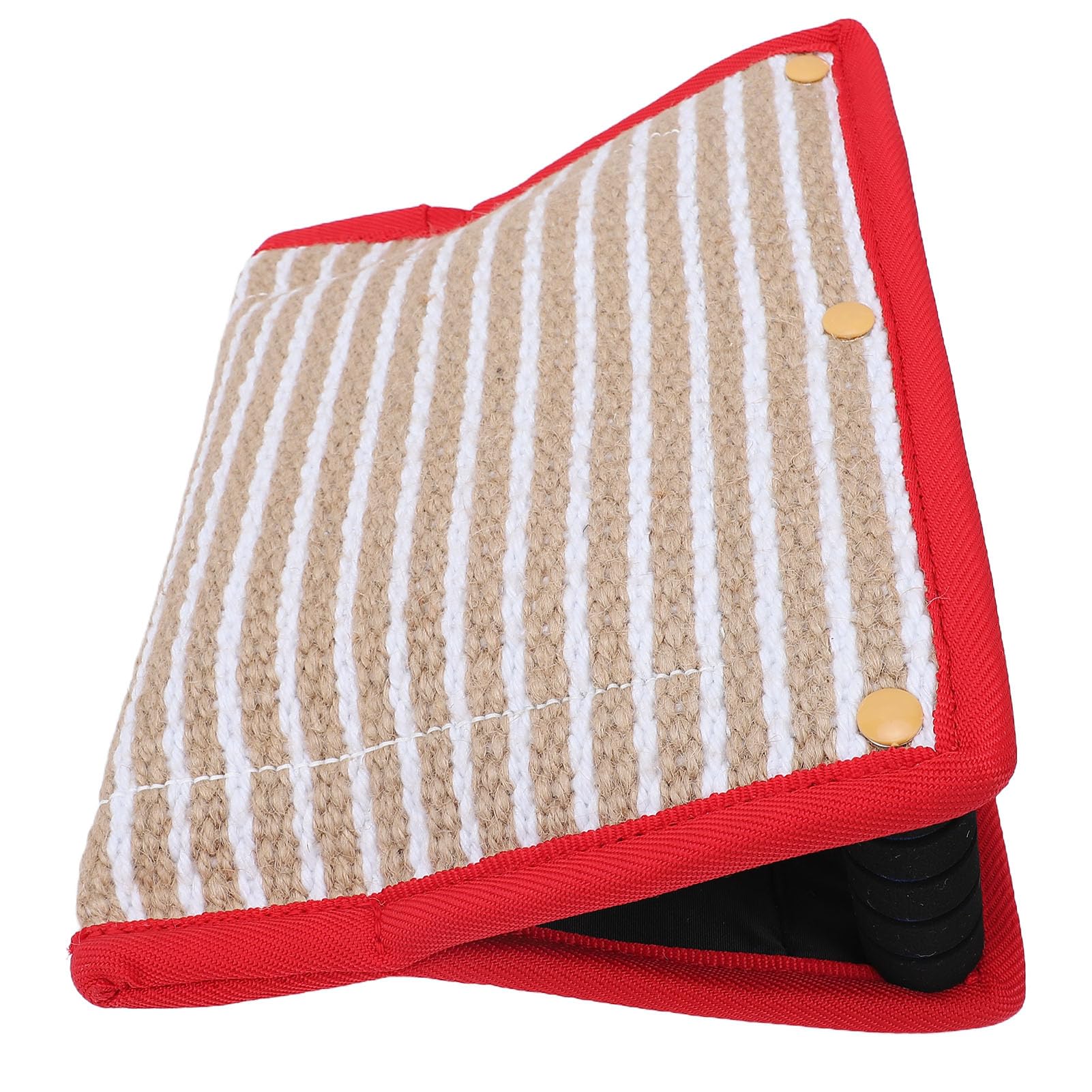 SIXRUN Almohada para Morder de, Juguete de Yute para Tirar, Almohada de Entrenamiento de Mordida Engrosada con Ergonómico para Obediencia Al Aire Libre, Ejercicio Interactivo de Tira y Afloja para