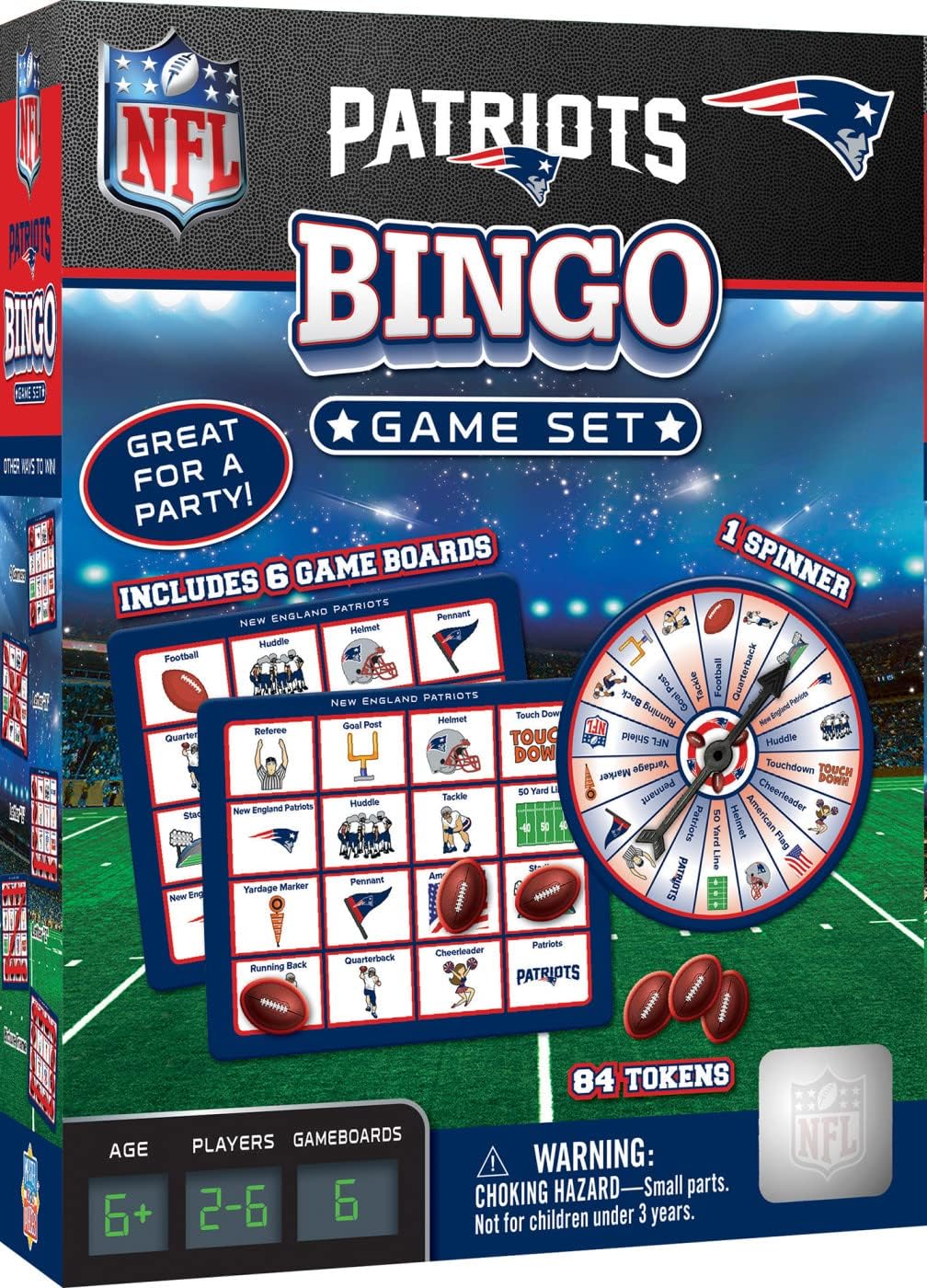 MasterPieces NFL Bingo Game