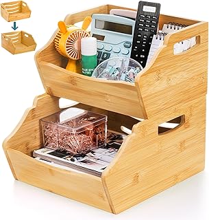 10 Bamboo Gazebo Ideas for Natural Outdoor Style 57 2 Pack Bamboo Stackable Storage Bin, Countertop Open Front Stacking Bins...