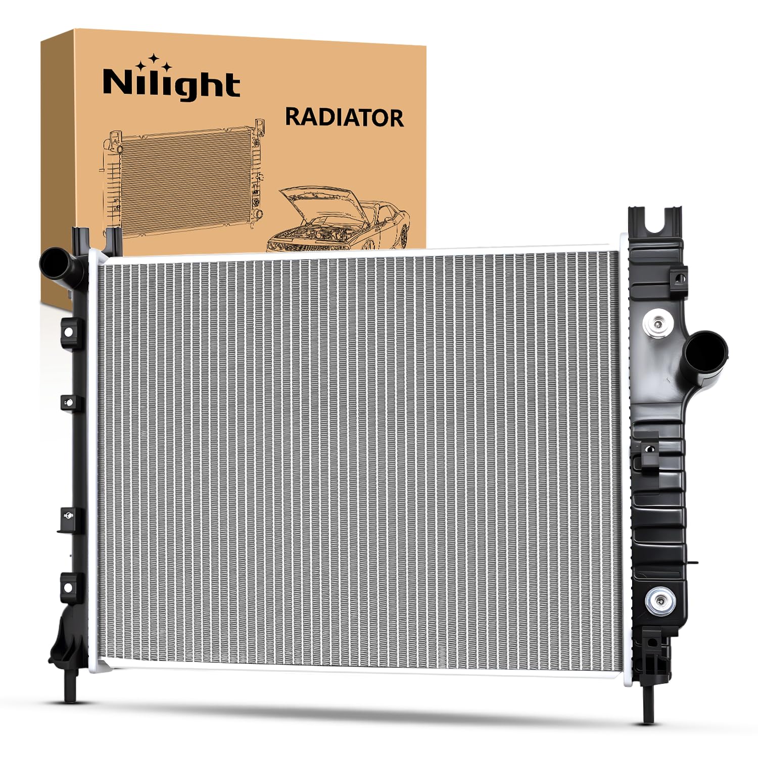 Nilight Radiator for Dodge Dakota Durango 2000-2003 V6 V8 2.5L-5.9L
