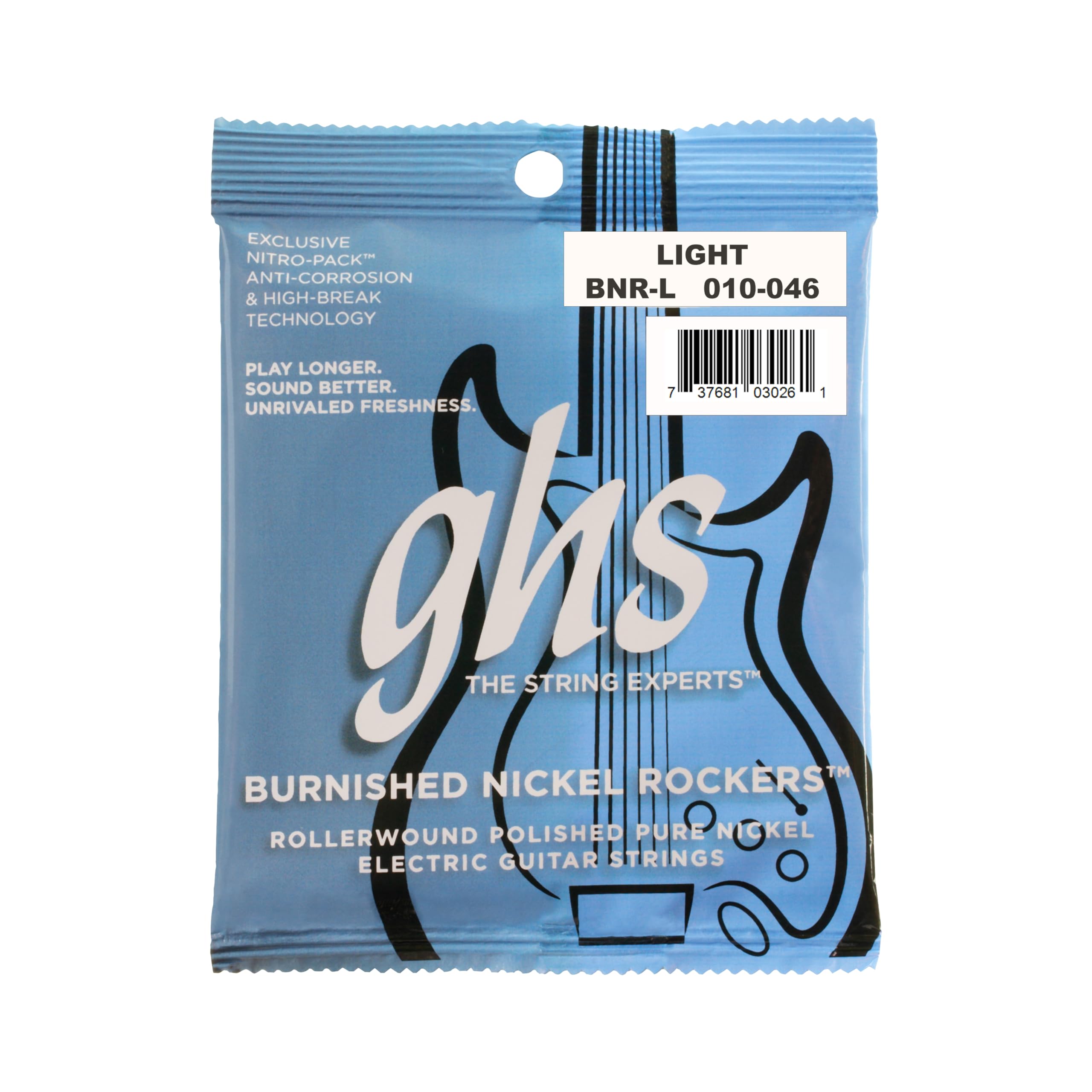 GHS Strings Struny do gitary elektrycznej (BNR-L-10 SET)
