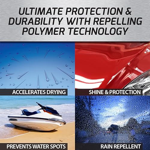 Miniatura 6 de Turtle Wax 50823 Kit de cera y lavado rápido y fácil cera y secado 2 por paquete