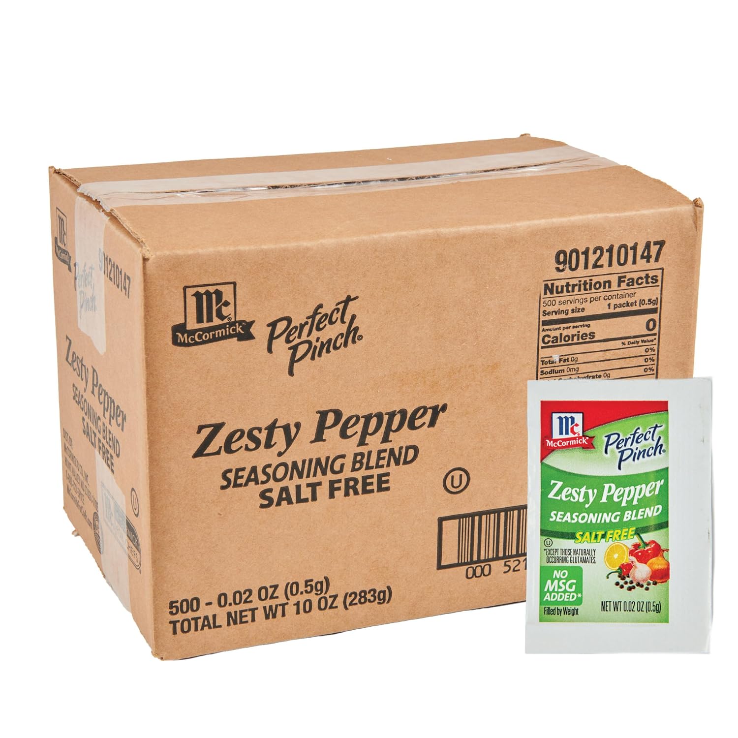 McCormick Perfect Pinch Zesty Pepper Seasoning Packets