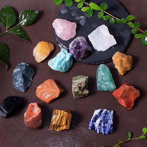 Miniatura 6 de Mezcla de piedras de Madagascar ásperas a granel de 3 libras, piedras naturales grandes de 1 pulgada para rodar, cabbing, rocas fuentes, decoración,