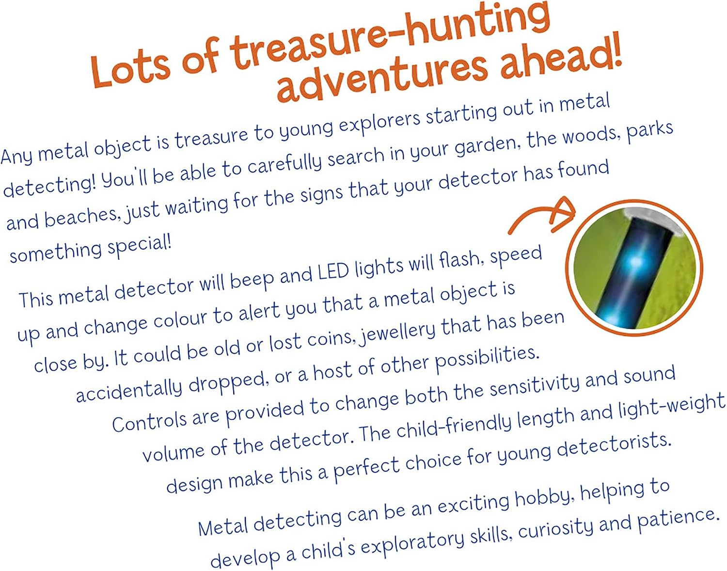 Science Mad, Digital Metal Detector For Kids, For Fun Indoor and Outdoor Explorations, Features Lightweight, Sturdy - Image 3