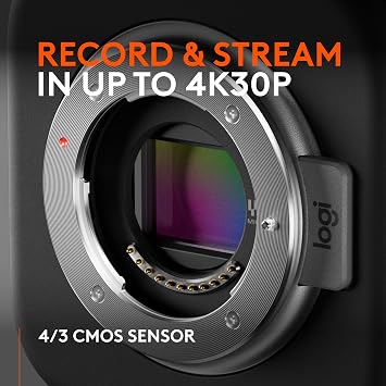 Logitech for Creators Mevo Core Wireless 4K Video Camera