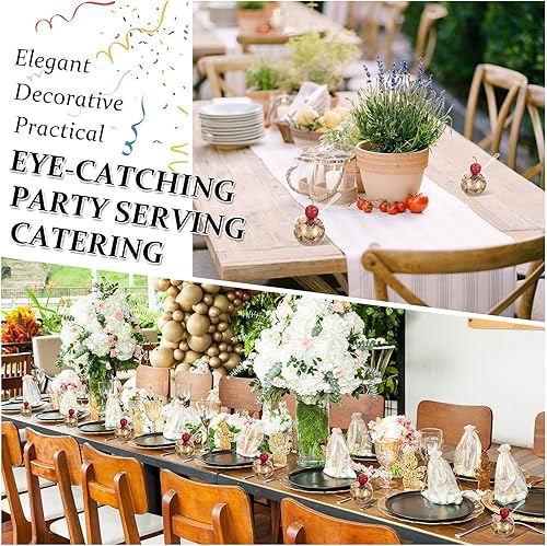 Miniatura 6 de EBOOT 100 mini tazas de postre de 2 onzas con cucharas, taza de plástico desechable redonda de plástico para parfait pequeño para boda, evento,