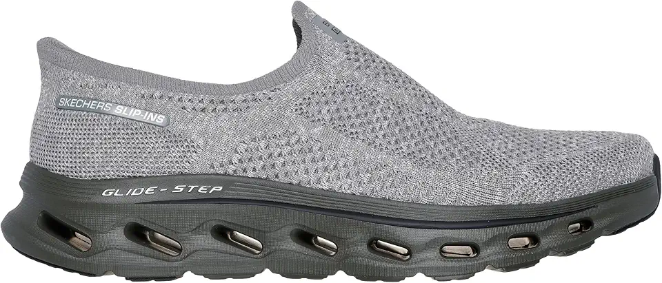 SKECHERS WALK GLIDE STEP SHOES GRAY