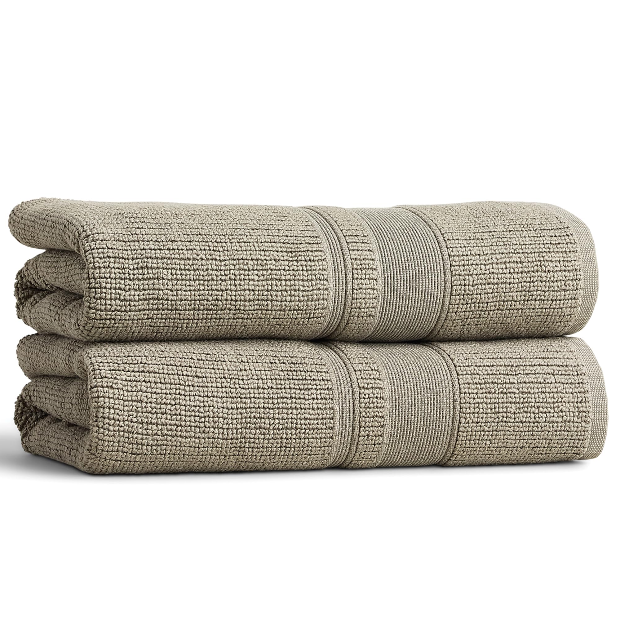 Preston Lane Douro Bath Towel Set 2 Pack Luxury Cotton Towels Ultra Soft Absorbent Quick-Dry Spa-Quality Bathroom Towels