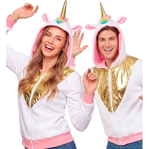 W WIDMANN MILANO Party Fashion - Chaqueta de forro polar con capucha, disfraz de animal para carnaval, fiesta…