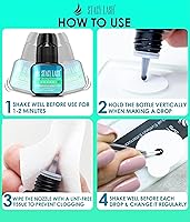 Vista 8 de Stacy Lash Pegamento Extra Fuerte Evolution Advanced para Extensiones de Pestañas (0,17 fl oz / 5 ml) / Seco en 1 Segundo / Retención de 6 Semanas