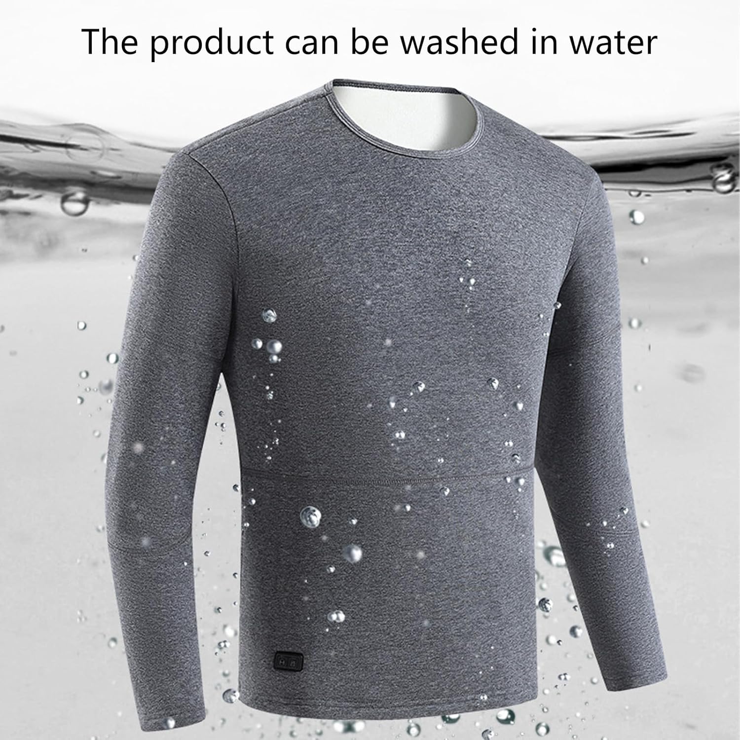 Winter Electric Heated Underwear Set Motorcycle Clothing Women Fleece Thermal Top Pants 30 Area Ski Heating Suit