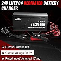 Vista 2 de Cargador de batería LiFePO4 24V10A