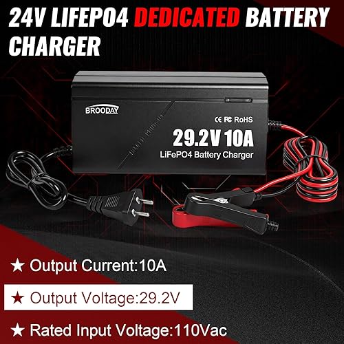 Miniatura 2 de Cargador de batería LiFePO4 24V10A