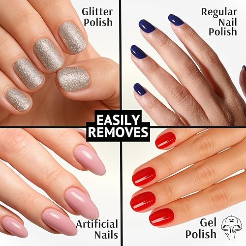 Miniatura 42 de Pronto - Acetona 100 % pura, removedor de esmalte de uñas rápido y profesional, para uñas naturales, gel, acrílicas, esculpidas (8 onzas líquidas)