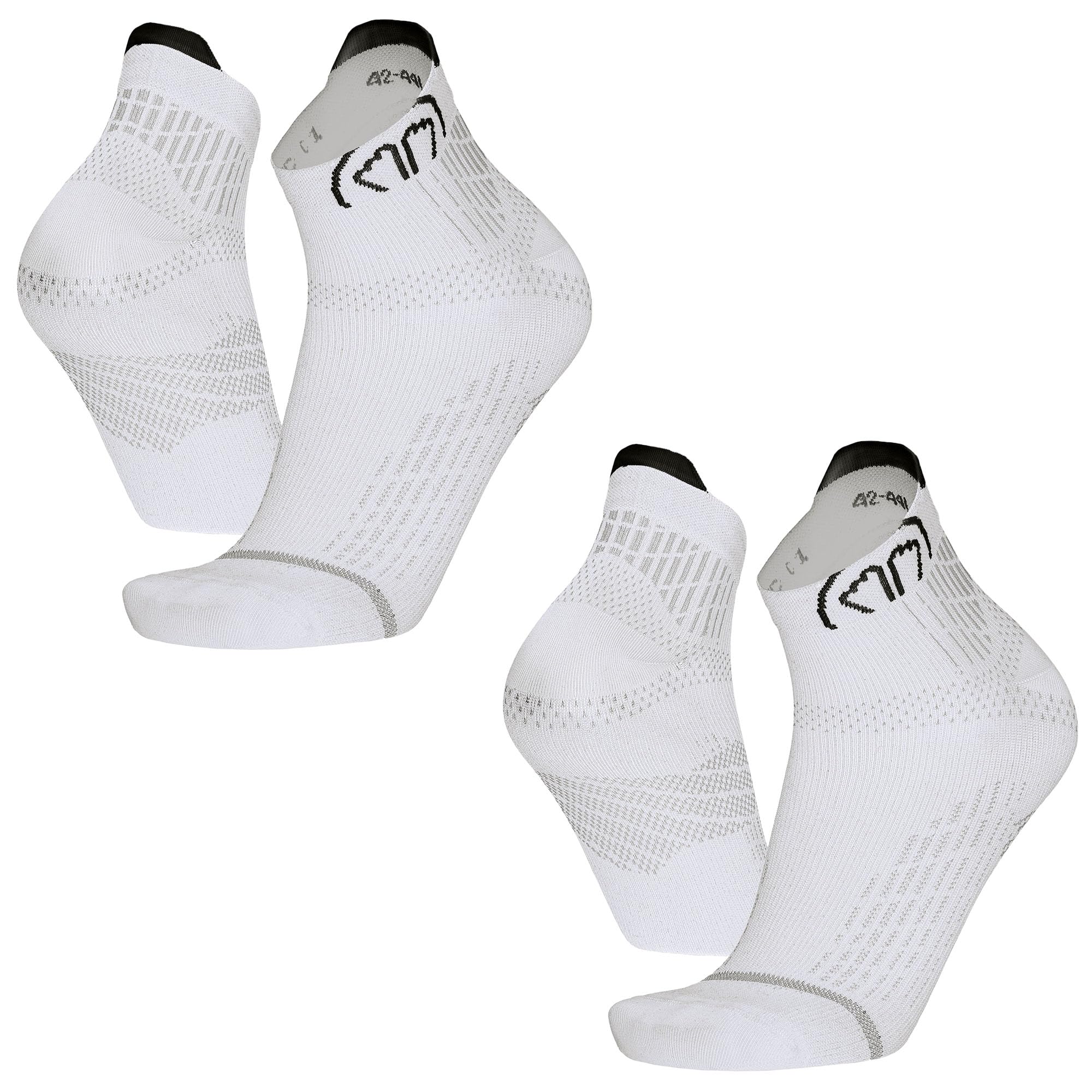 Chaussettes de course à pied Sidas Run Anatomic lot de 2 - 7