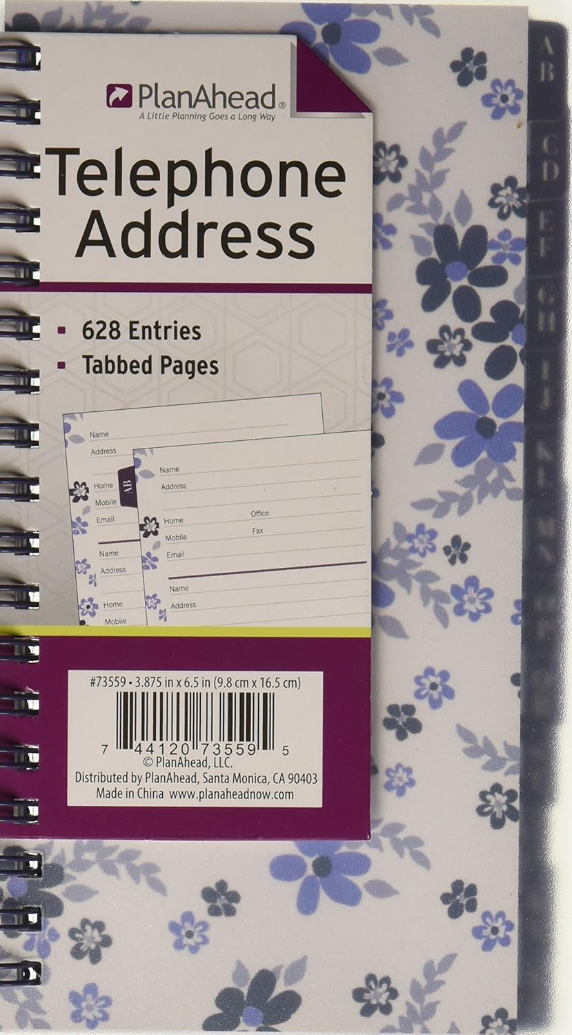 PlanAhead 73559 Telephone/Address Book; Stand Out with One