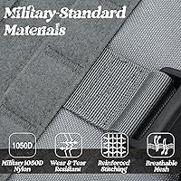 Vista 87 de rabbitgoo Tactical Dog Harness for Large, Heavy Duty Pet Harness with Handle, No-Pull Service Vest Large Breed, Adjustable Military Dog Vest for