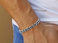 Vista 409 de Amazing Gemstone Crystal Bracelet for Women Men's Gifts - Protection Healing Crystal Bracelet - 8mm Gemstone Beaded Adjustable Bracelet Pulseras