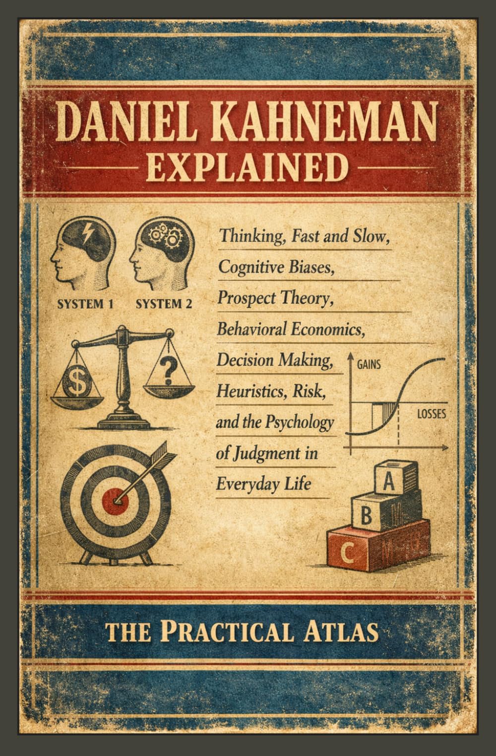 Daniel Kahneman Explained: Thinking, Fast and Slow, Cognitive Biases, Prospect Theory, Behavioral Economics, Decision Making, Heuristics, Risk, and ... Winning Business and Economic Theory Series)