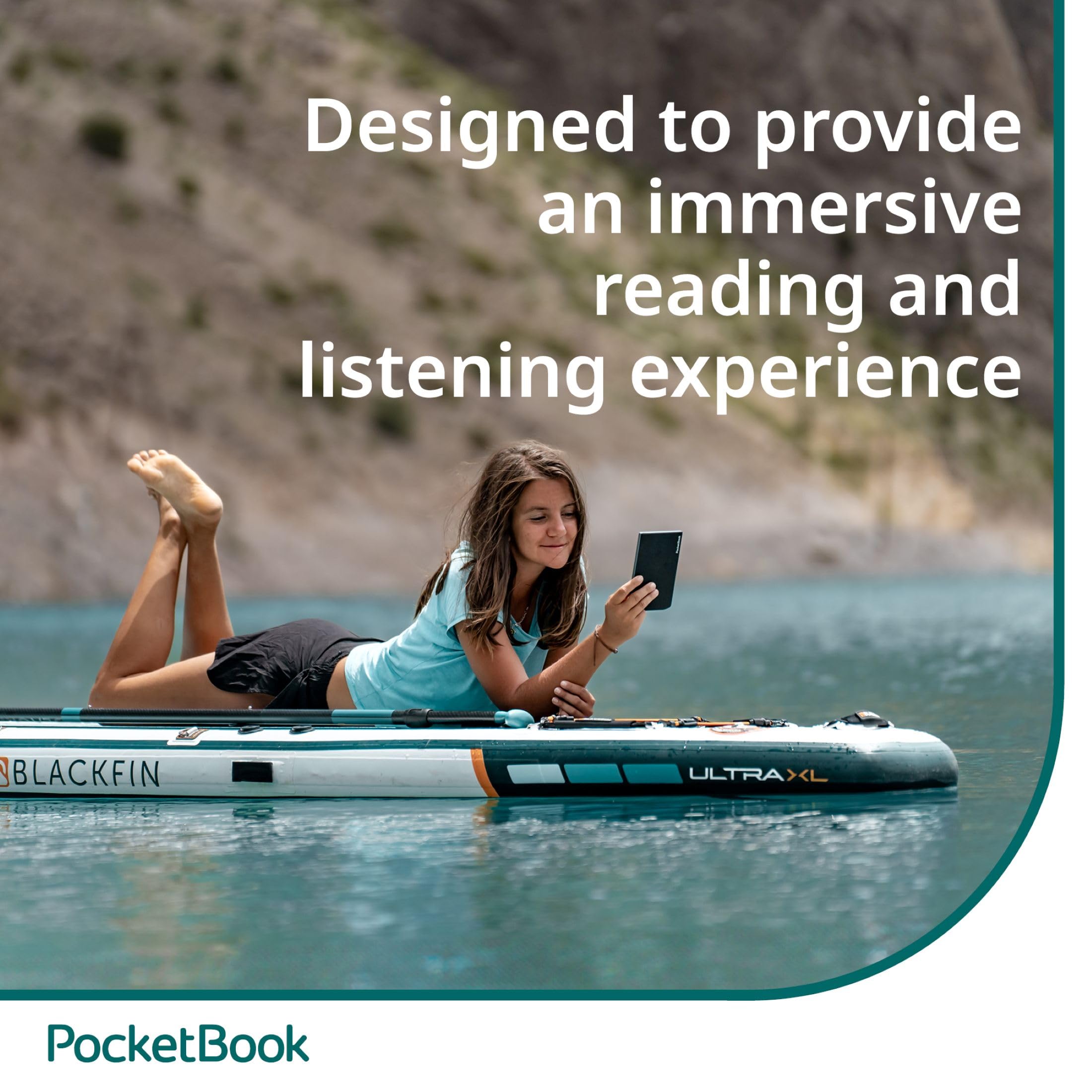 PocketBook Verse Pro Color E-Reader 6" Táctil ?Lector Ebooks Resistente al Agua Audio Libros Azul