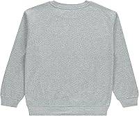 Vista 2 de Peanuts Snoopy - Sudadera de moda para mujer, cuello redondo, con parche de chenilla y mangas bordadas, sudadera de Snoopy